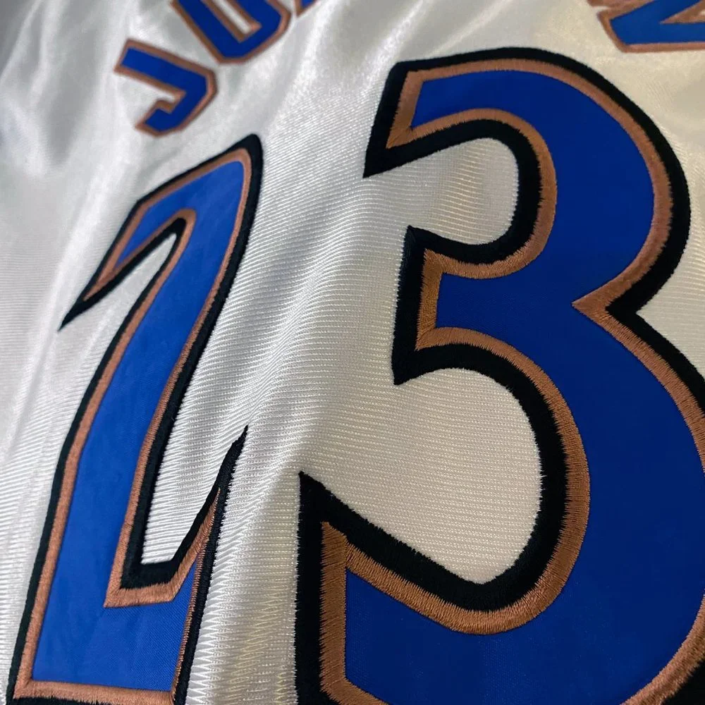 Champion Washington Wizards Michael Jordan vintage Authentic jersey (2001) RARE - Picture 8 of 16